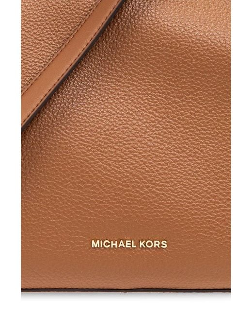 MICHAEL Michael Kors Brown 'kensington' Shoulder Bag,