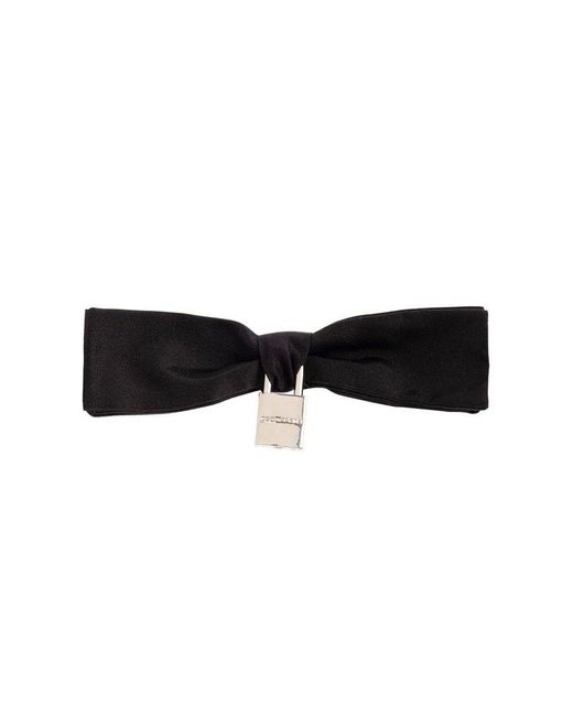 DSquared² Black Silk Bow Tie, for men