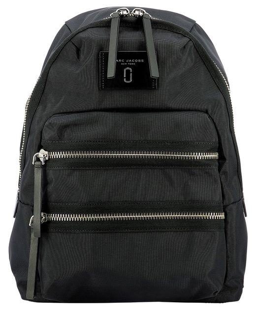marc jacobs black nylon backpack