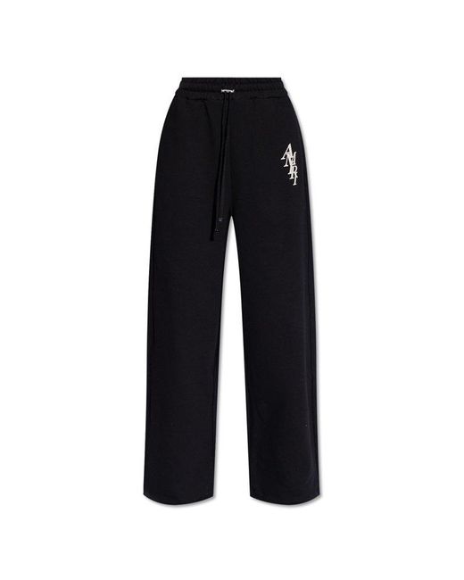 Amiri Sweatpants With Logo, in Black