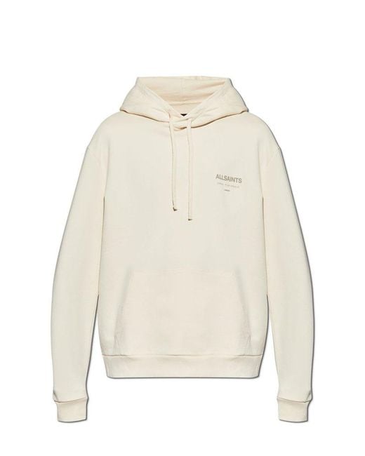 AllSaints Natural Hoodie Sweater for men
