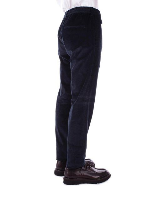 Tagliatore Blue Trousers for men