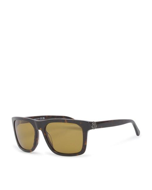 Moncler Multicolor Rectangular Frame Sunglasses for men
