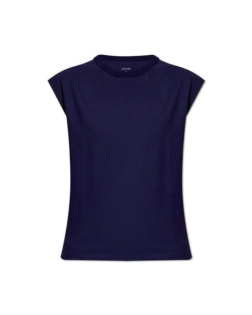 Lemaire Blue Crewneck Top,