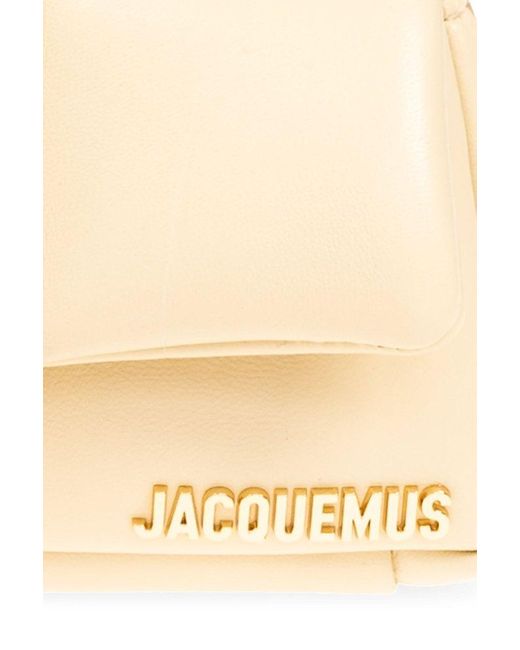 Jacquemus Natural Mini Puffed Flap Shoulder Bag