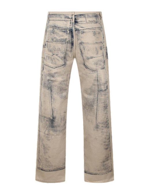 Dior Natural Carpenter-Effect Heritage Jeans for men