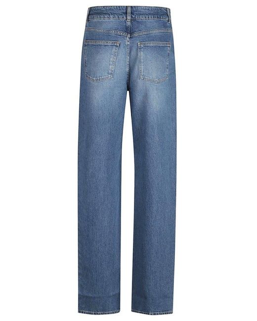 【送料&関税込】IRO Gotz2 Jeans In Blue Cotton IRO Jeans in Blue | Lyst