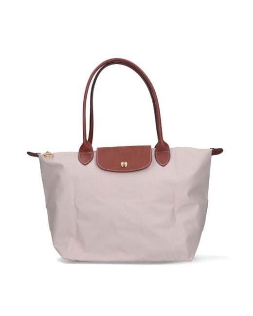 Longchamp Small Le Pliage Original Shoulder Bag in Natural Lyst
