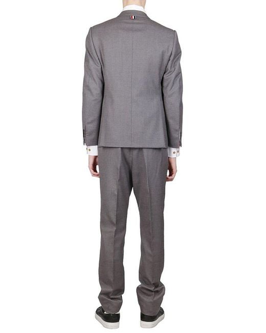 Thom Browne Gray Tailored Two-piece Suit for men
