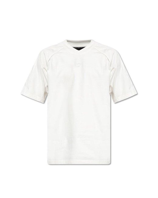 Adidas Originals White T-shirt 'blue Version' Collection, for men