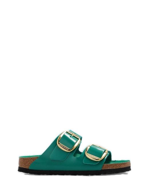 Birkenstock Green Arizona Logo-debossed Open-toe Sandals
