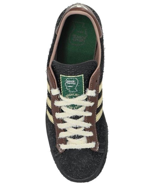 Adidas Originals Black Forrest Hills Brain Dead Shoes for men