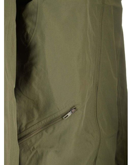 Y-3 Green Running Jacket for men