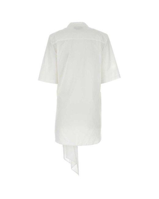 MSGM White Dress