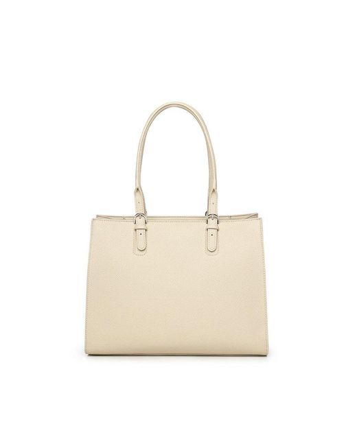 ARMANI EXCHANGE Natural Structured Tote