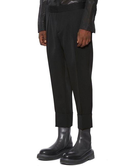 SAPIO Black Nº8 Carrot Pants for men