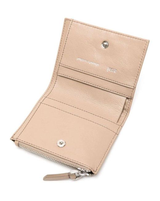 AMI Natural Leather Wallet