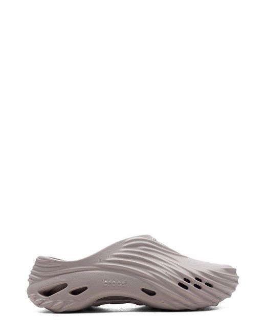 CROCSTM Gray Echo Wave Slides for men