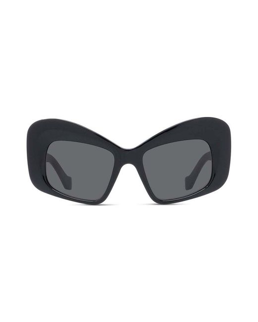 Loewe Gray Cat-eye Frame Sunglasses
