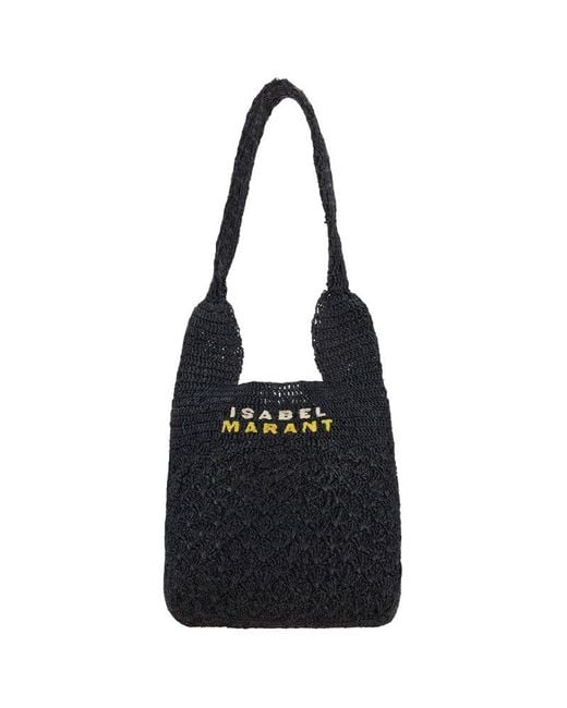 Isabel Marant Black Praia Small Shopper Bag