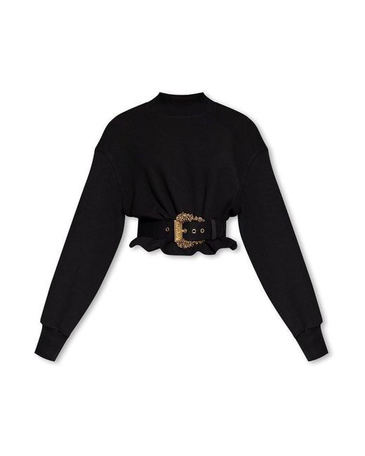Versace Black Oversize Sweatshirt