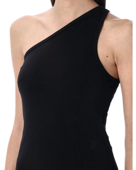 By Malene Birger Black Jaklin Asymmetric Top