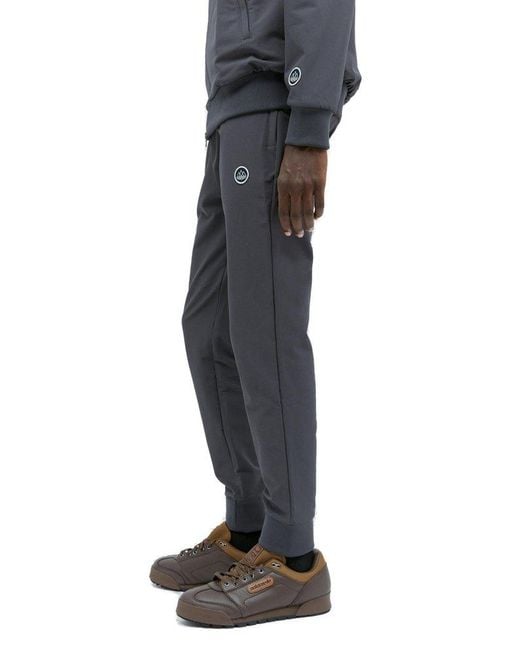 Adidas Originals Blue Suddell Drawstring Tapered Track Pants for men