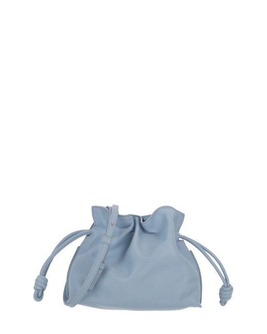 Loewe Blue Flamenco Mini Clutch Bag