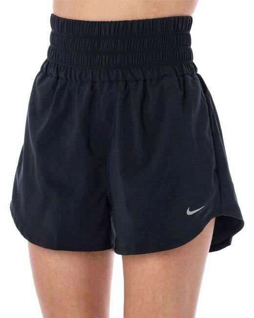 Nike Blue One Dri-fit Ultra High-waist Shorts