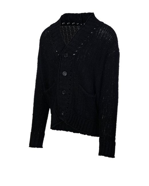 Roberto Collina Blue Button-up Knit Cardigan for men