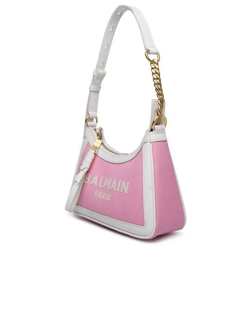 Balmain Pink B-army Handbag