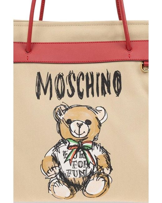 Moschino Pink Shopper Bag