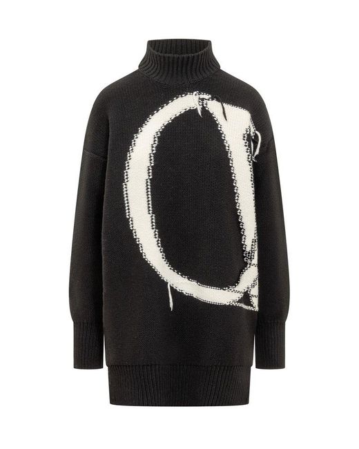 Off-White c/o Virgil Abloh Black Turtleneck Sweater