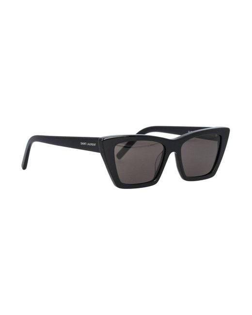Saint Laurent Gray Sl 276 Cat-eye Sunglasses