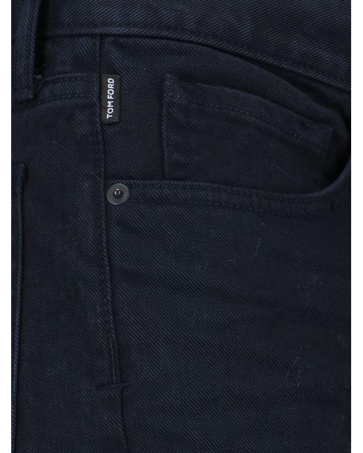 Tom Ford Blue Slim Jeans for men