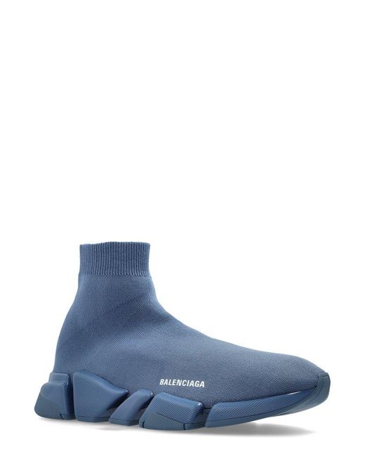 balenciaga shoes mens blue