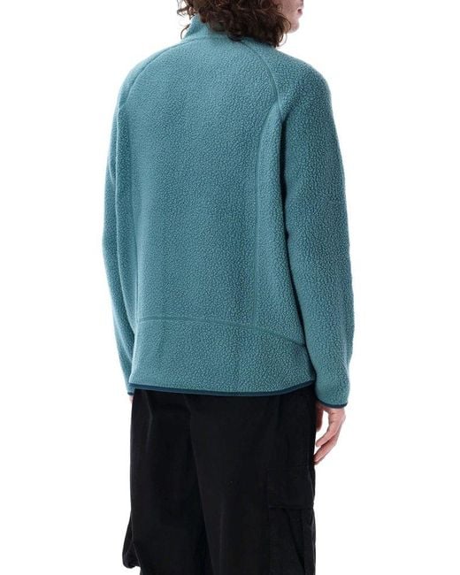 Patagonia Blue Retro Pile Sherpa Jacket for men