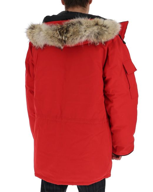 canada goose red expedition parka
