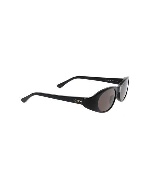 Chloé Black Cat Eye Frame Sunglasses