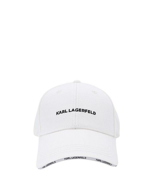 Karl Lagerfeld White Hat