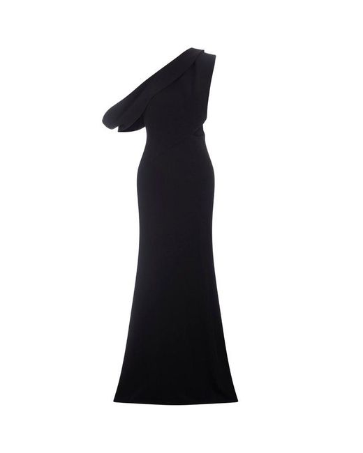 Black alexander mcqueen dress hotsell