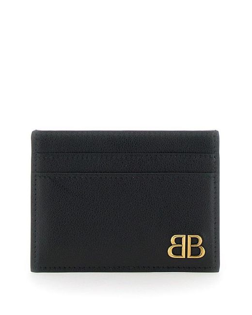 Balenciaga Black Monaco Cardholder for men