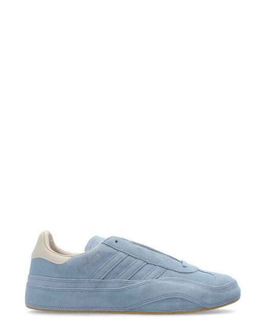 Y-3 Blue Gazelle Low-Top Sneakers