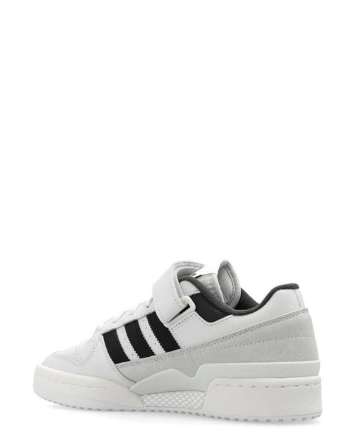 Adidas Originals White ‘Forum Low’ Sneakers for men