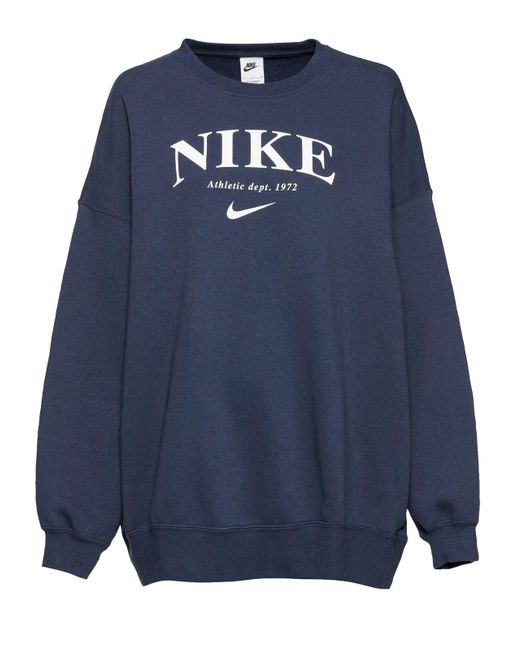 Nike Blue Essentials Fleece Sweatshirt