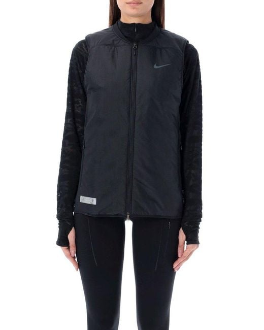 Nike Blue Therma-fit Adv Running Gilet for men