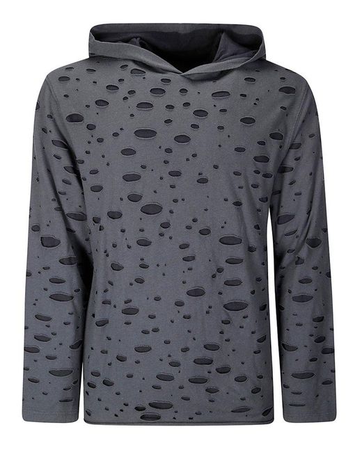 Acne Black Layered Knitted Top for men