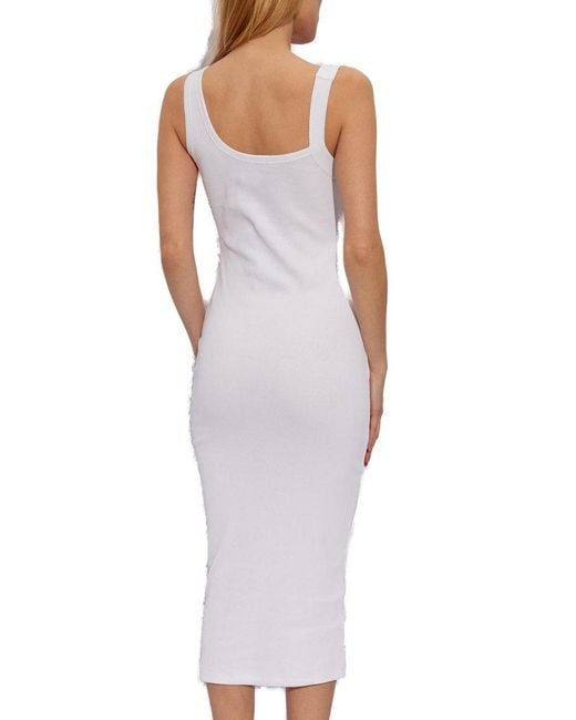 Versace White Slip Dress