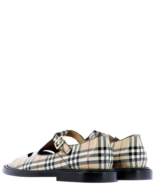 burberry t strap shoes