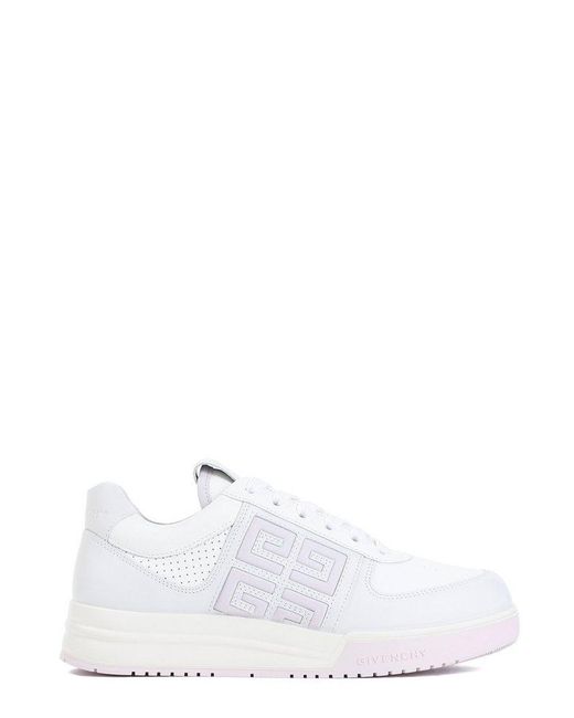 Givenchy White G4 Low-top Sneakers